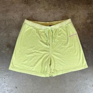 Big Dogs green shorts with pink embroidery Women's Size XL